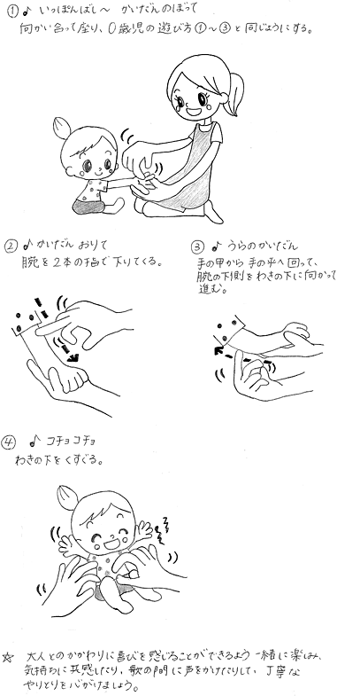 いっぽんばしかいだんのぼって